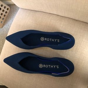 Retired Point Rothy's Size 10 Poseidon Blue